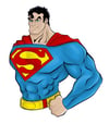 Superman Sticker perfect for Laptops, cell phones and more