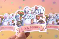Image 2 of I'm a Foodie - Sticker