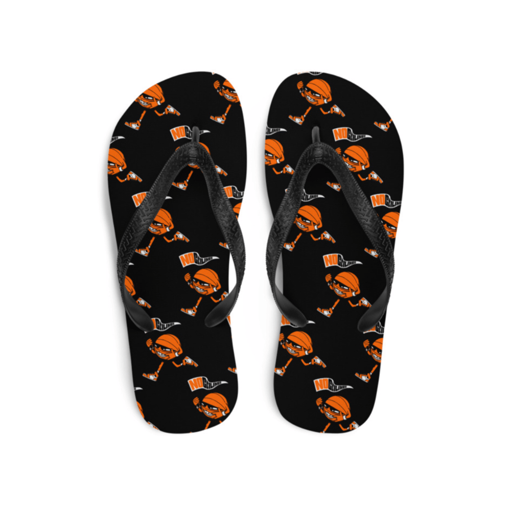 Mascot Dude Flip Flops