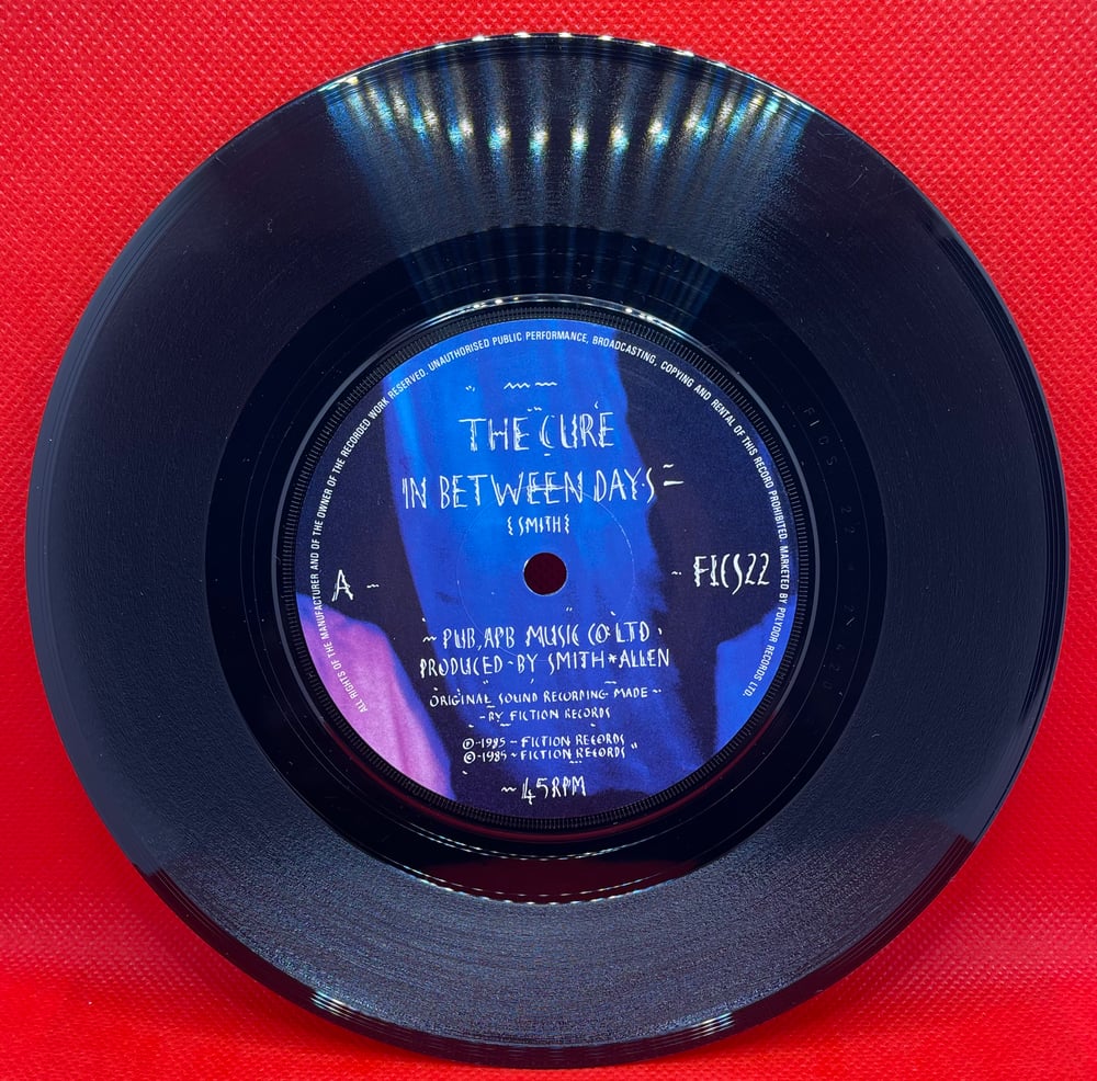 The Cure - In Between Days/The Exploding Boy 1985 7β 45rpm