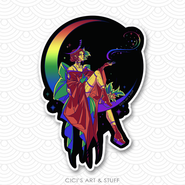 Image of Celestial Pride Stickers 🏳️‍🌈