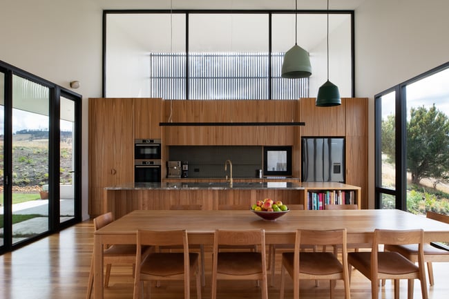 PRUE V2 DINING TABLE IN TASMANIAN OAK