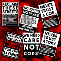 Reclaim the Streets posters