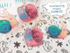Screaming Snails charm
