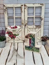 Image 2 of Wooden door  120 x60cm  white crem