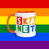 PRIDE | Skatune Logo | Pride Flag Colors | Orange, Blue, or Yellow Mugs
