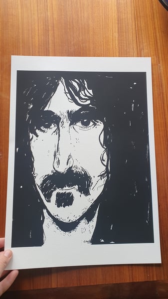 Image of Frank zappa print