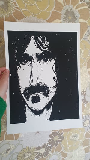 Image of Frank zappa print