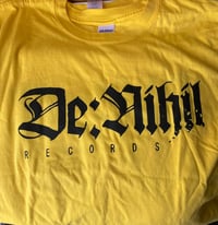 Image 1 of De:Nihil "Logo" shirt Yellow shirt