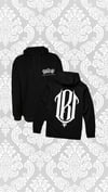 rise up hoodie in black 
