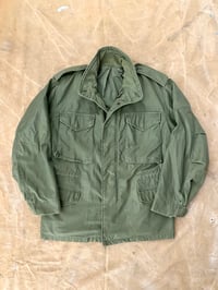 Image 2 of 60s USMC VETERAN M-1965 FIELD JACKET WITH STENCIL