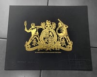 Image 1 of BY APPOINMENT RO HER ANARCHY THE QUEEN - unique gold/black - 1/1 ARTIST PROOF