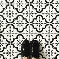 Image 1 of Medina Tile Stencil for Floors, Tiles and Walls- Moroccan Stencil/XS,S,M,L,XL