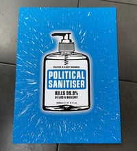 Image 1 of POLITICAL SANITISER - UNIQUE hand finished 1/1