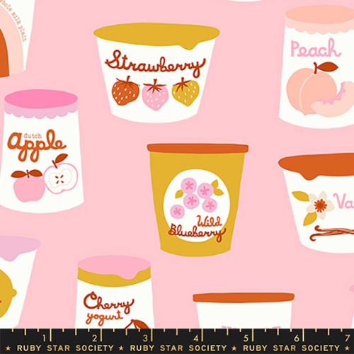 Image of Strawberry & Friends Yogurt Novelty Food Fruit Kitchen Cotton Candy