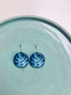 Fern - Small Circle Hoop Earrings