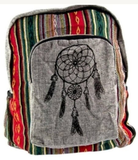 Image of Dream carcher hemp bag