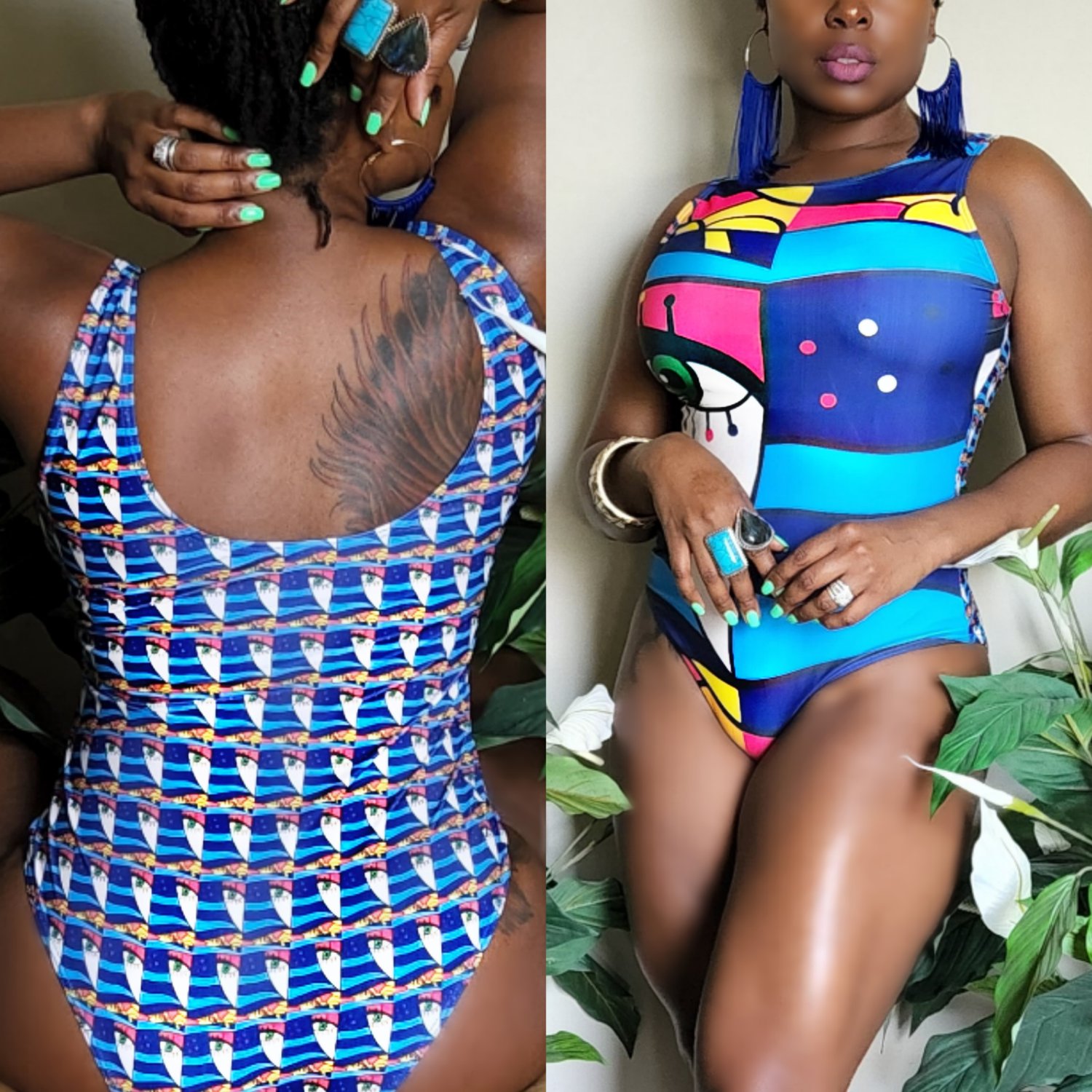 Image of The Noami Swimsuit: 4 Print Options