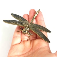 Image 4 of Dragonfly - Miniature Brass Insect Ornament