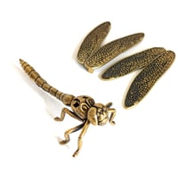 Image 2 of Dragonfly - Miniature Brass Insect Ornament