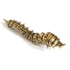 Caterpillar - Brass Insect Ornament