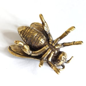 Image of Honey Bee - Brass Insect Ornament