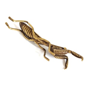 Image of Mantis - Brass Insect Ornament