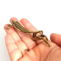 Image 3 of Mantis - Brass Insect Ornament