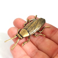 Image 3 of Cockroach - Brass Insect Ornament