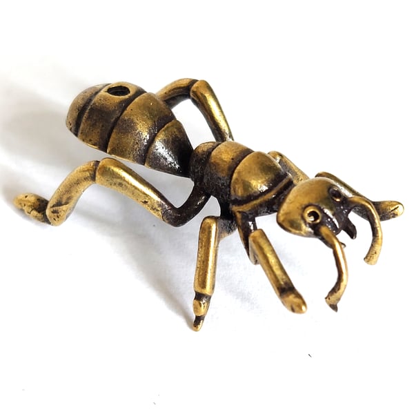 Image of Ant - Brass Insect Ornament