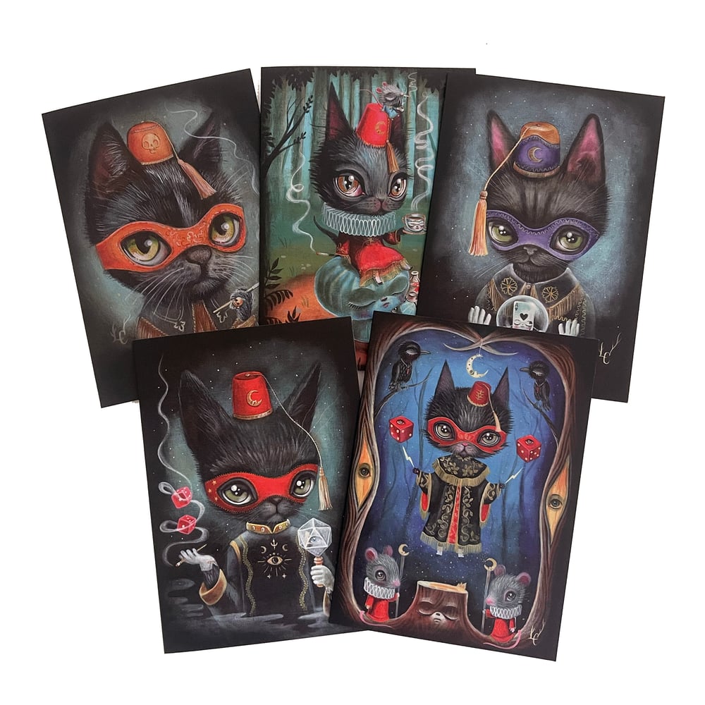 Image of Mystic Cat Notecards
