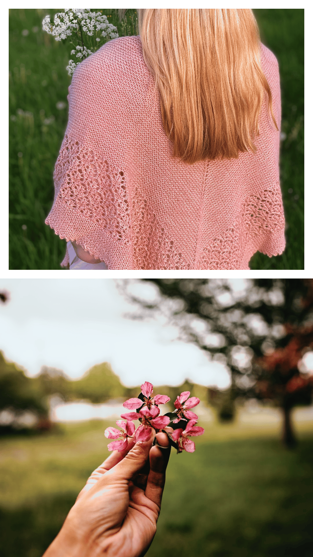 Image of Summer Flowers Shawl  