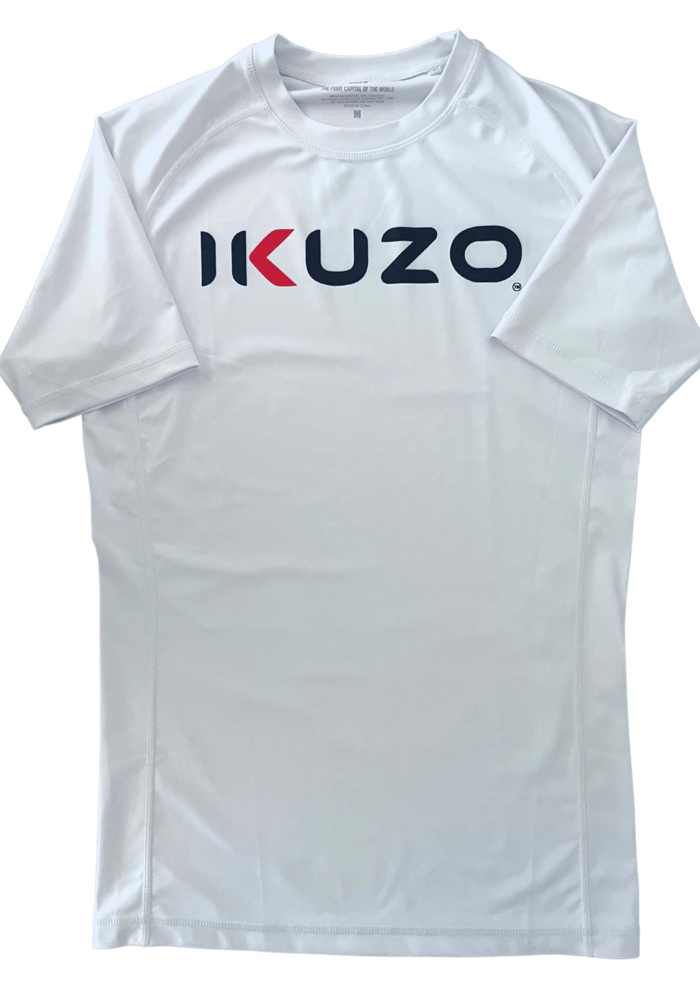 Ikuzo White Short Sleeve | IKUZOATHLETICS