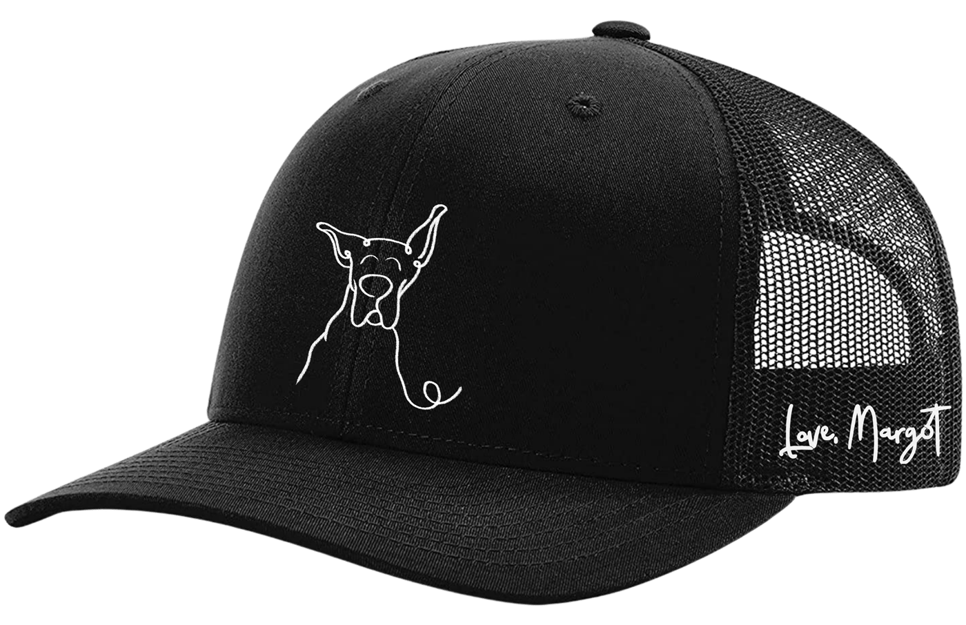 great dane trucker hat