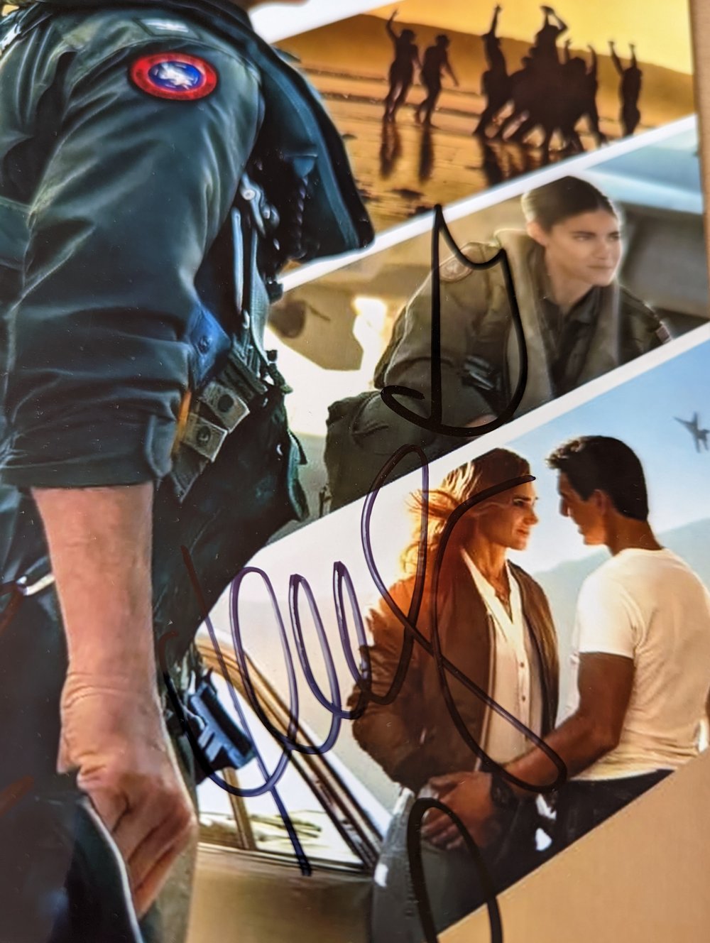 Top Gun Maverick Multi Cast Signed 12x8
