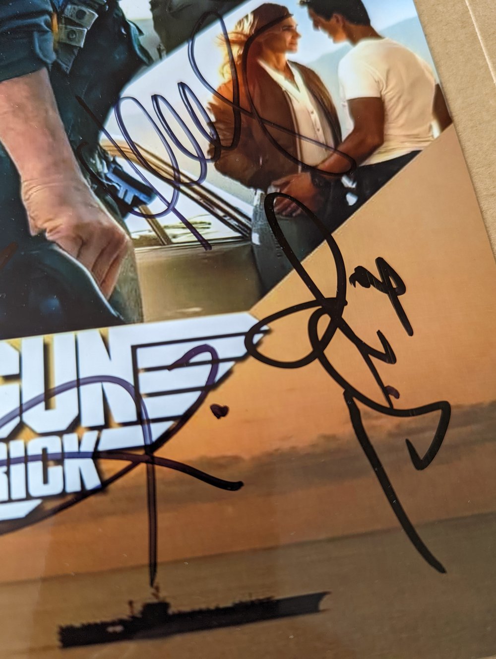Top Gun Maverick Multi Cast Signed 12x8