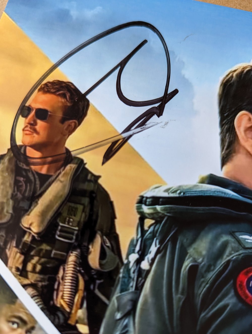 Top Gun Maverick Multi Cast Signed 12x8