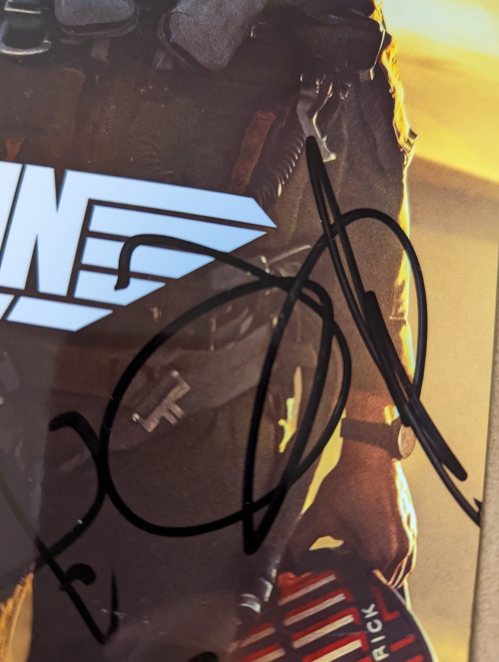 Top Gun Maverick Cast (5) Signed 12x8