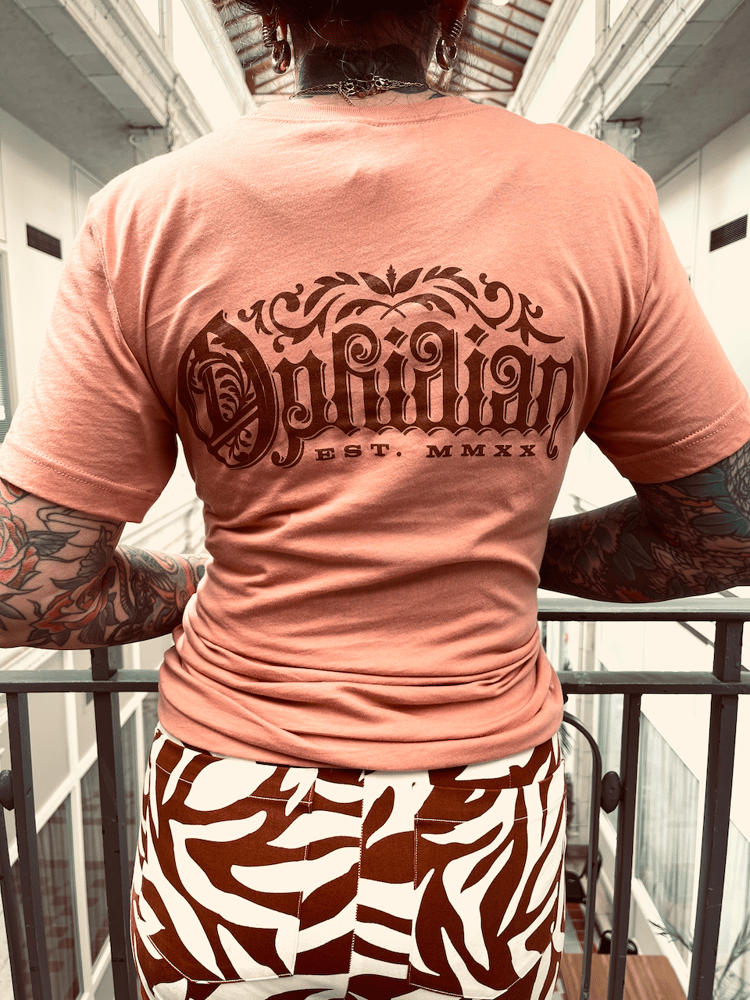 Image of Ophidian Logo Tee - Terracotta
