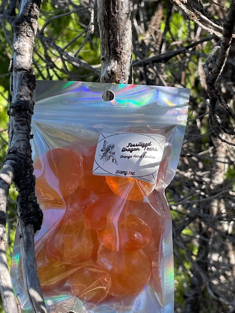 Image of Fossilized Dragon Tears (Orange Hard Candies)