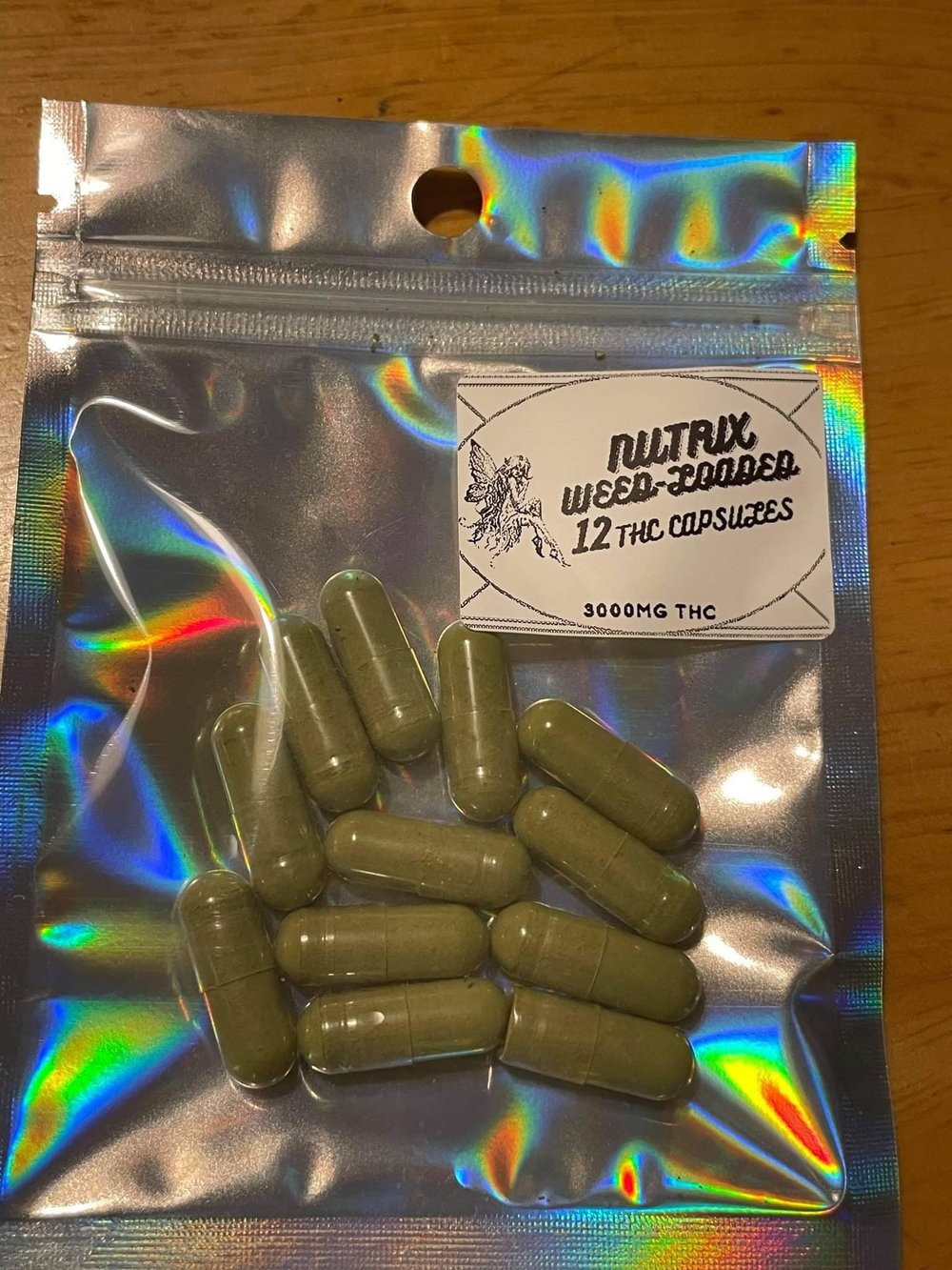 Image of 12 THC Capsules