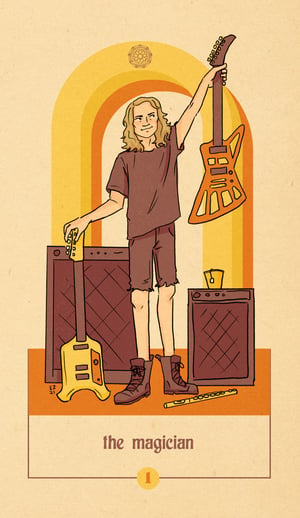 stu tarot print