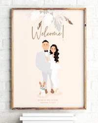 Image 1 of Wedding Welcome Sign