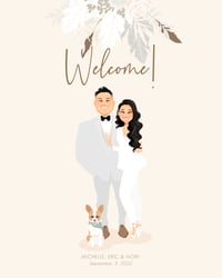 Image 2 of Wedding Welcome Sign