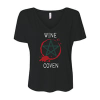 Image 1 of Wine Coven V-neck T-shirt