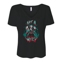 Image 1 of Not A Witch V-neck T-shirt