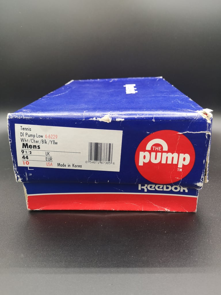 REEBOK TENNIS DL PUMP LOW SIZE 10US 44EUR Image 3