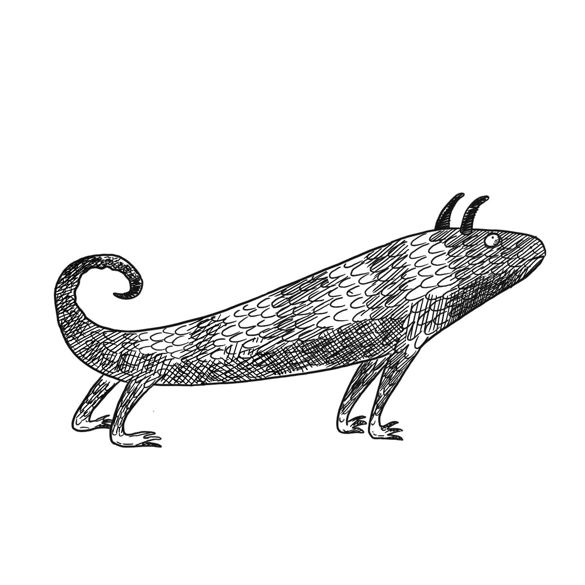 Edward Gorey Critter #2 - $100 flat rate special