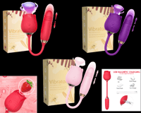 Clitoral Suction Massager With Love Egg