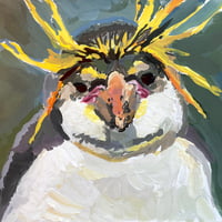 Image 1 of SAM, THE ROYAL PENGUIN - ARCHIVAL PRINT